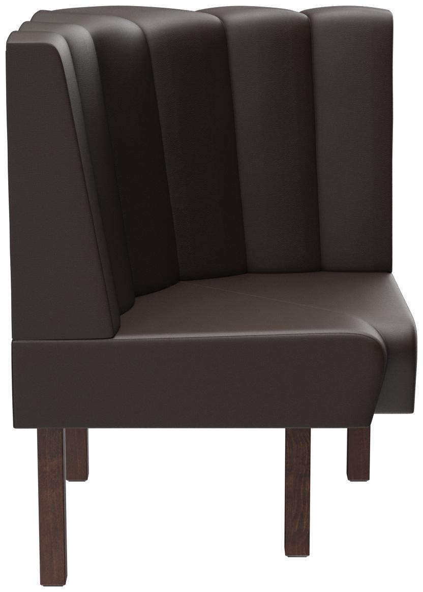 Abbildung Eckelement rund Felipa Seitenansicht