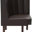 Abbildung Eckelement rund Felipa Seitenansicht