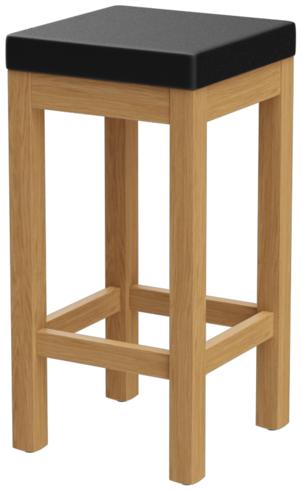 Abbildung Counter-height stool Delu Schrägansicht