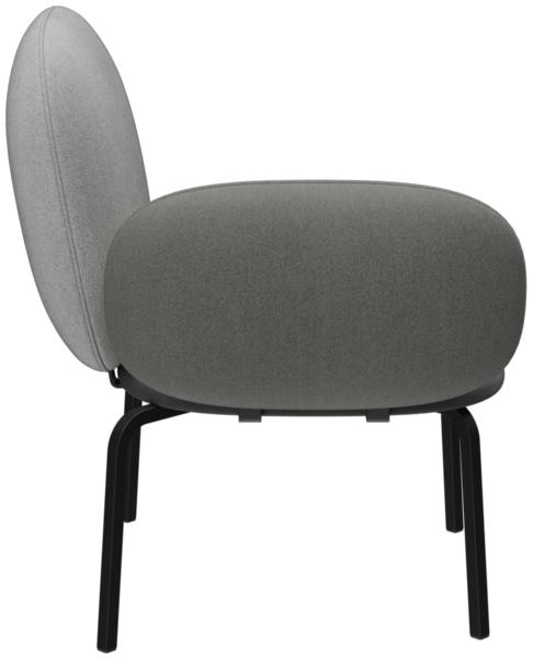 Abbildung Right-hand corner armchair Liberty Seitenansicht