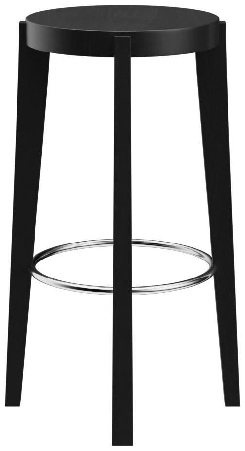 Abbildung Tabouret de bar Beno Vorderansicht