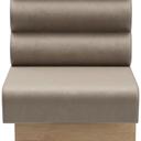 Abbildung Left-hand end element 60 cm Ripple Vorderansicht