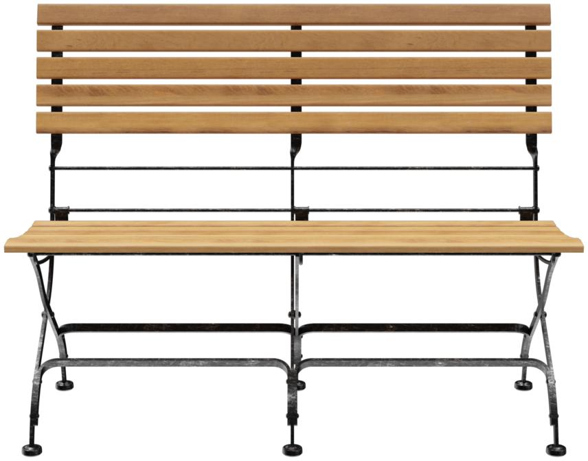 Abbildung banc 2 places Valentin Vorderansicht