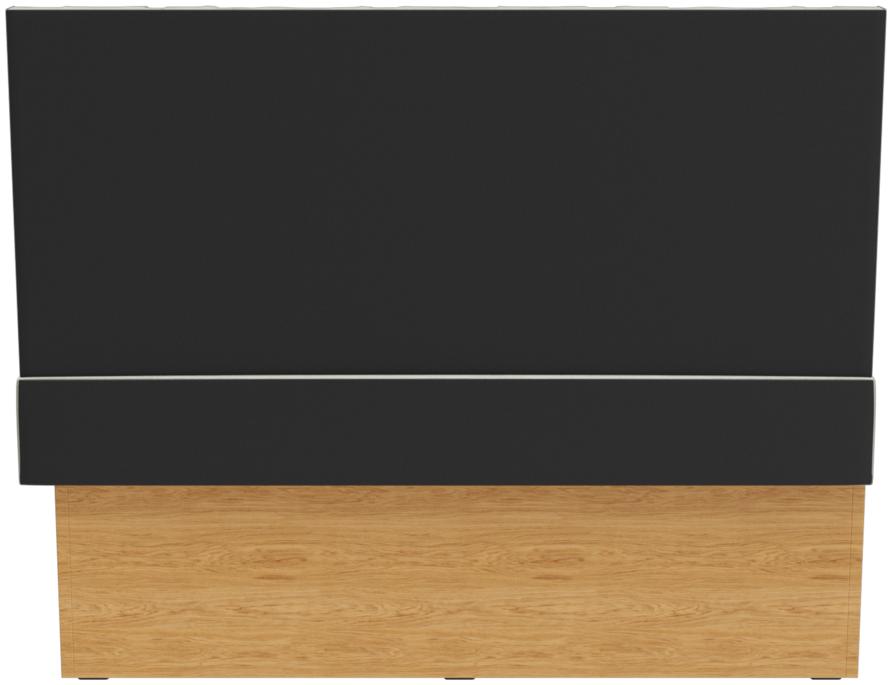 Abbildung Abschlusselement rechts 120cm Drapelle Rückansicht