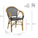 Abbildung Chaise à accoudoirs Malou