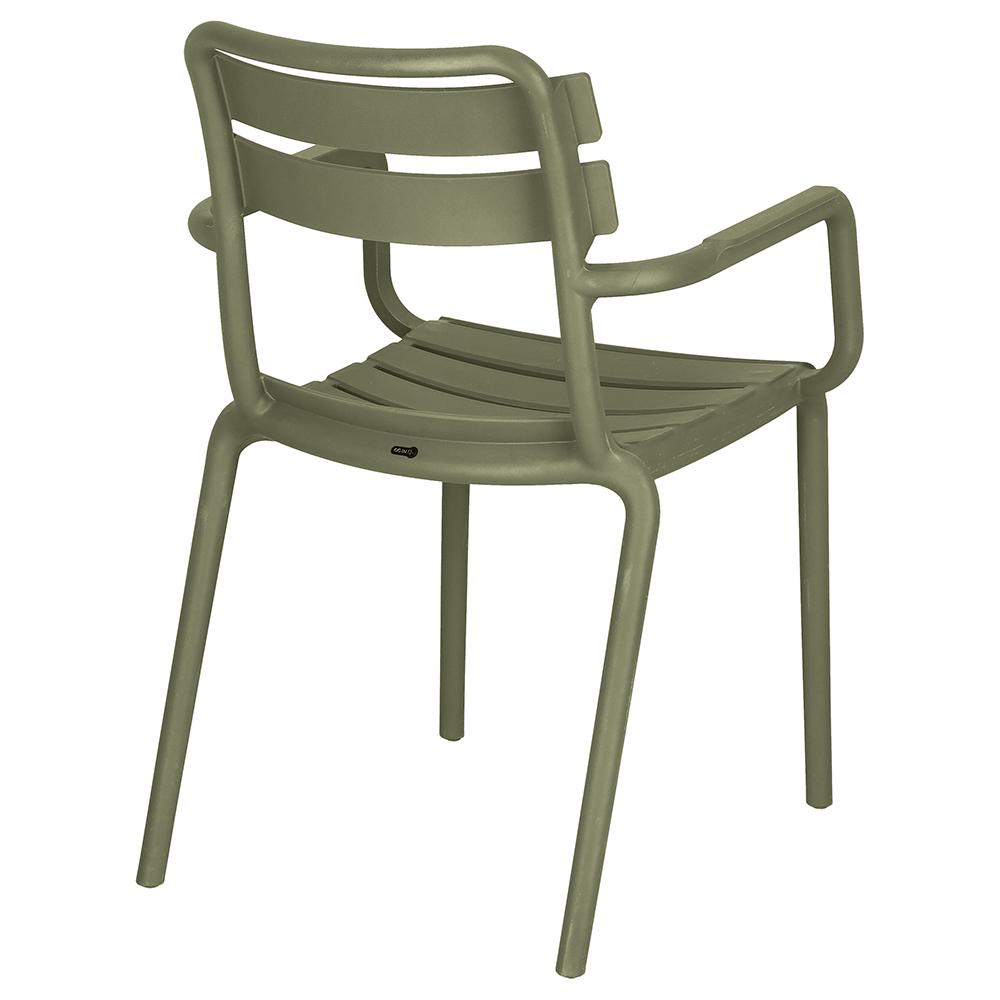 Abbildung Chaise à accoudoirs Estela Schrägansicht