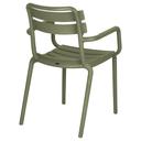 Abbildung Chaise à accoudoirs Estela Schrägansicht