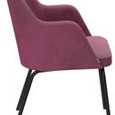 Abbildung Chaise à accoudoirs Hada Seitenansicht