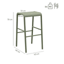 Abbildung Tabouret de bar Heco