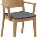 Abbildung Armlehnstuhl Quin Schrägansicht