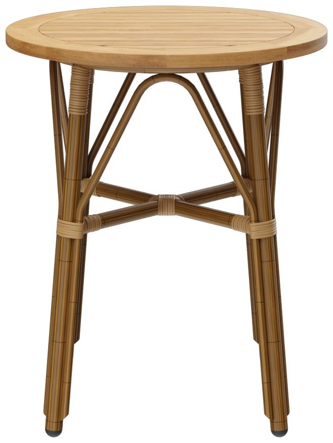 Abbildung Table à manger Marysol Seitenansicht