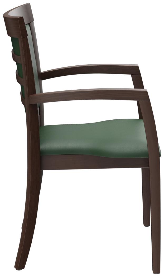 Abbildung Armstoel Mily Seitenansicht