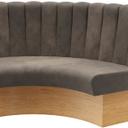 Abbildung Abschlusselement rechts rund Felipa Schrägansicht