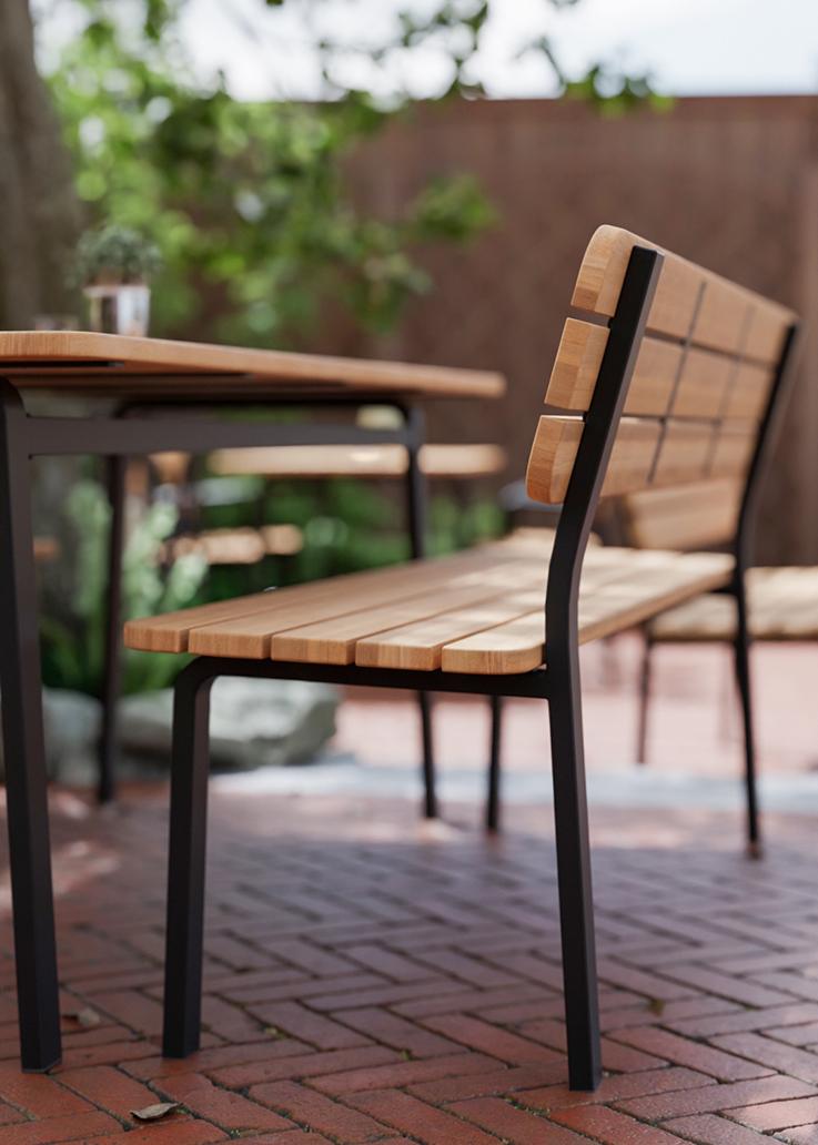 Abbildung 3-seater bench Tadaro Ambiente