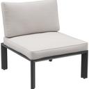 Abbildung 1-seater element Lorcan Schrägansicht