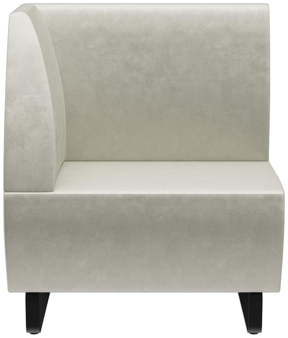 Abbildung Abschlusselement links D-Line Vorderansicht