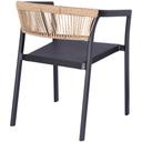 Abbildung Chaise à accoudoirs Malida Schrägansicht