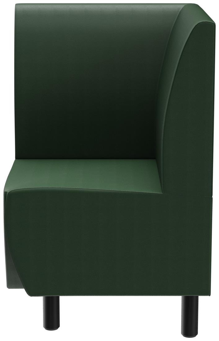 Abbildung Eckelement D-Line Vorderansicht