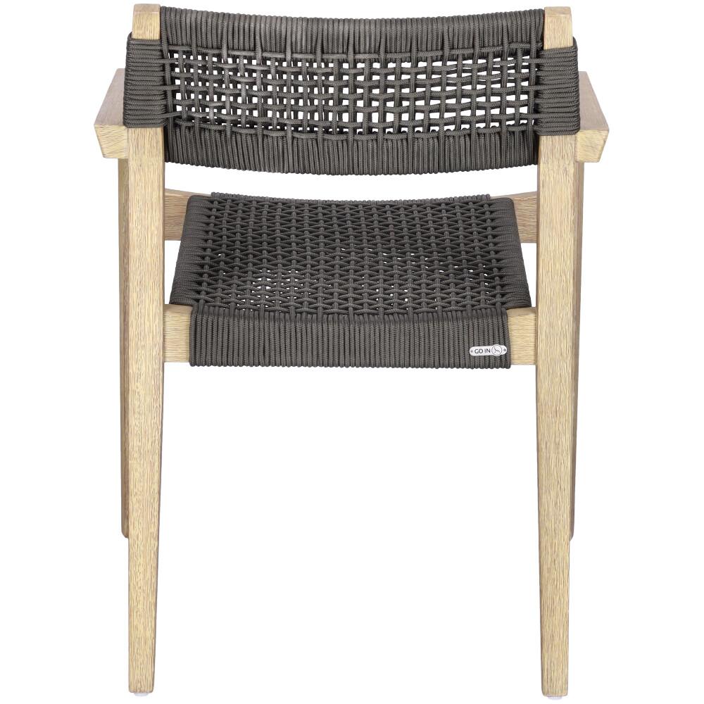 Abbildung Chaise à accoudoirs Vadim Rückansicht