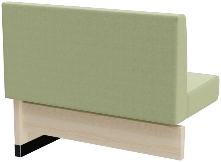 Abbildung Extension/End element 100 cm H-Line Schrägansicht