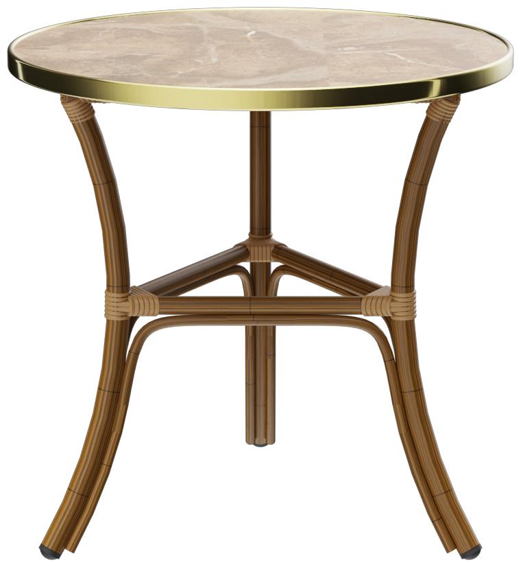 Abbildung Loungetisch Marysol Seitenansicht