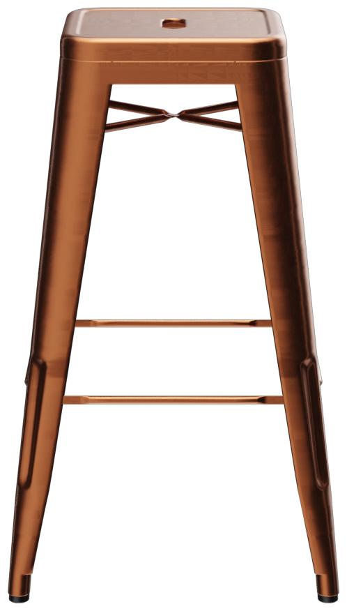 Abbildung Tabouret de bar Patra Seitenansicht