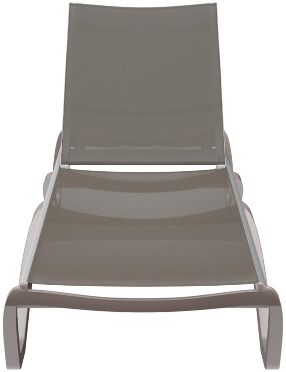 Abbildung chaise longue Soliana Vorderansicht