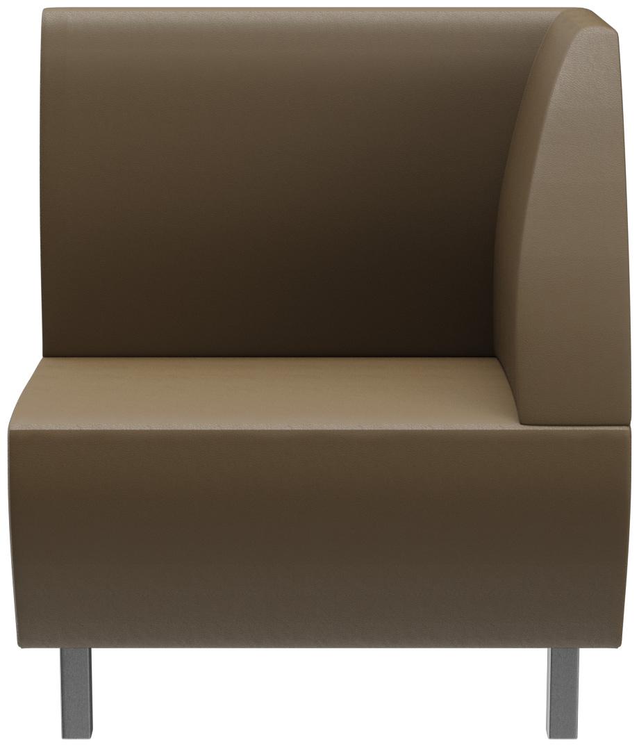 Abbildung Abschlusselement rechts D-Line Vorderansicht