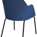 Abbildung Chaise à accoudoirs Hada Schrägansicht