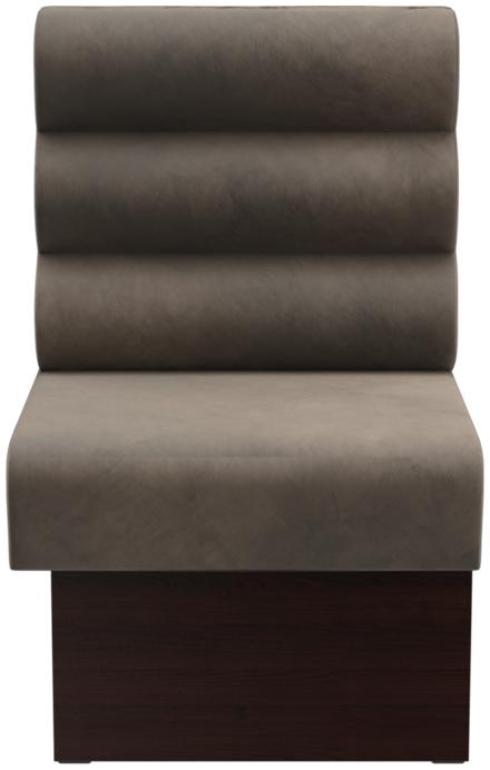 Abbildung Left-hand end element 60 cm Ripple Vorderansicht