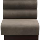 Abbildung Left-hand end element 60 cm Ripple Vorderansicht