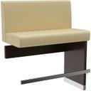 Abbildung Anbau-/Abschlusselement 100 cm H-Line Schrägansicht