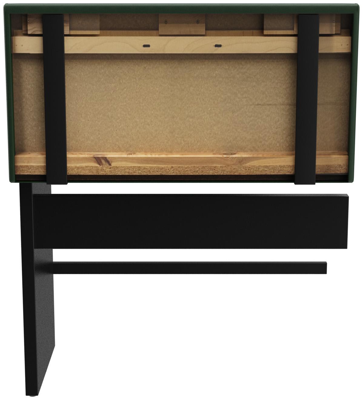 Abbildung Anbau-/Abschlusselement 100 cm H-Line Rückansicht