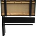 Abbildung Anbau-/Abschlusselement 100 cm H-Line Rückansicht