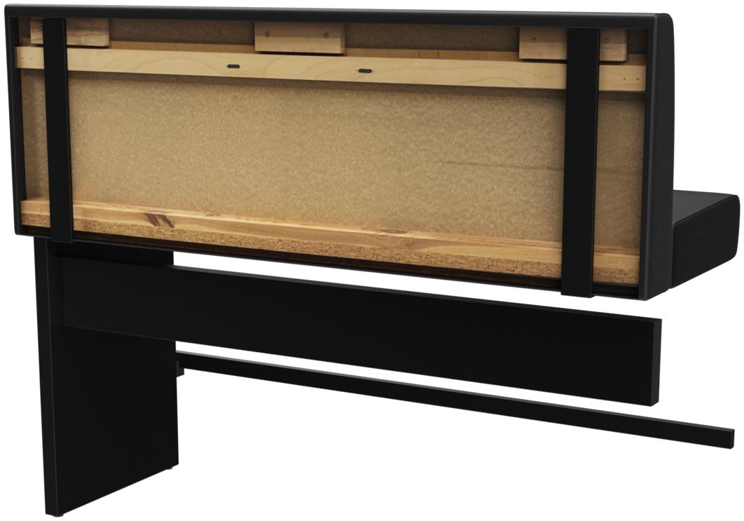 Abbildung Extension/end element 150 cm H-Line Schrägansicht