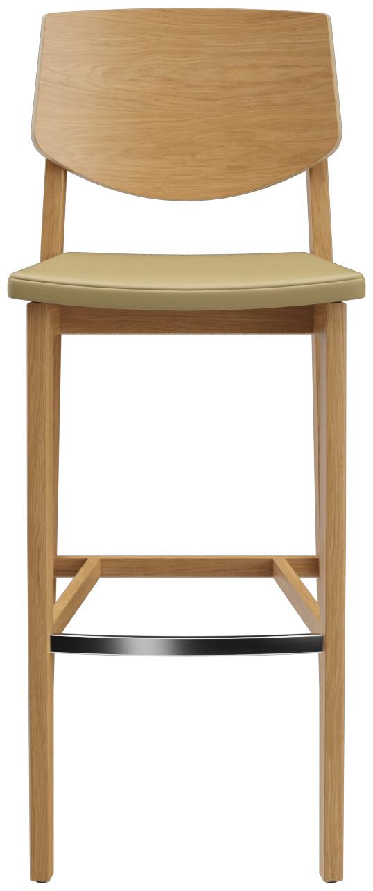 Abbildung Tabouret de bar Quorum C Vorderansicht