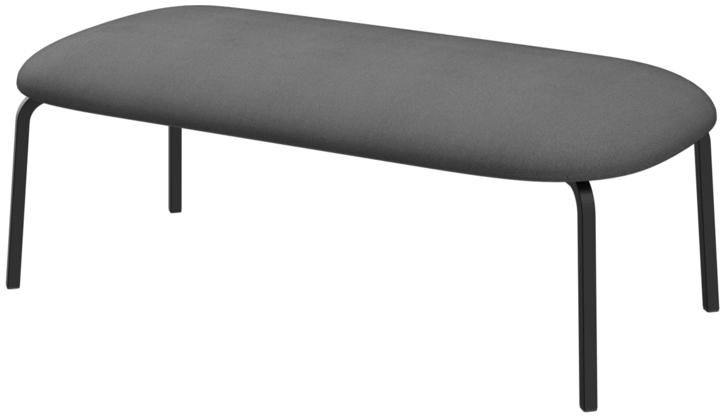 Abbildung 2-seater ottoman Liberty Schrägansicht