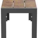 Abbildung 2-Sitzer-Bank Torger Seitenansicht