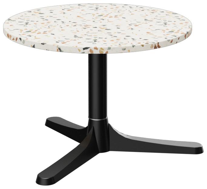 Abbildung Table basse Modular T Seitenansicht