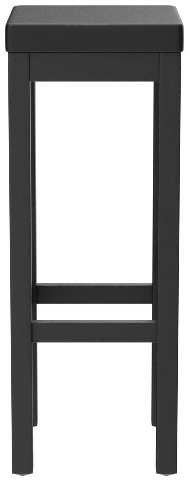 Abbildung bar stool Delu Seitenansicht