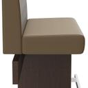 Abbildung Anbau-/Abschlusselement 100 cm H-Line Seitenansicht