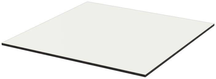 Abbildung Tischplatte Compact Slim Schrägansicht