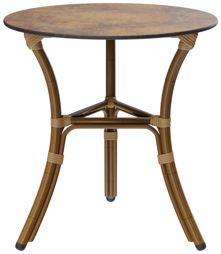 Abbildung Table à manger Marysol Seitenansicht