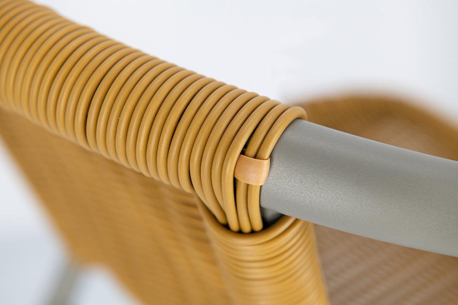 Abbildung Chaise à accoudoirs Enriko Detailansicht