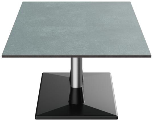 Abbildung salontafel Modular T Seitenansicht