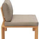 Abbildung 1-Sitzer-Element Lorcan Seitenansicht