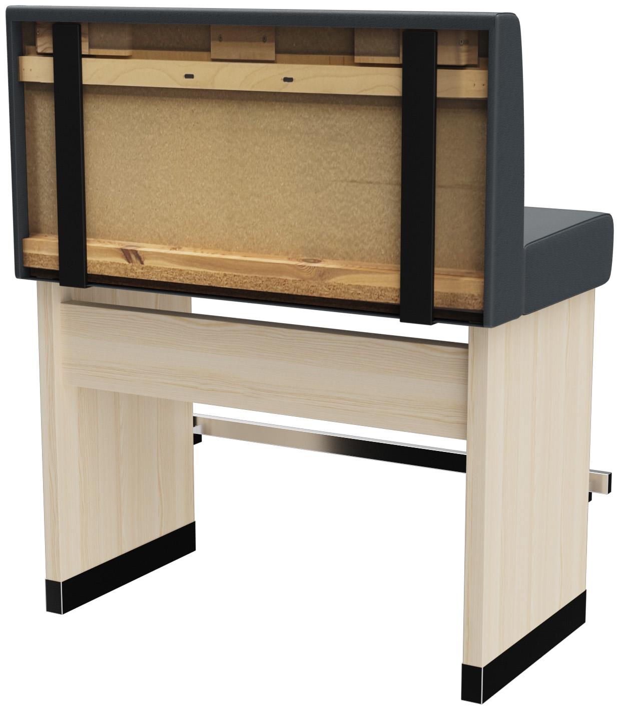 Abbildung Einzel-/Grundelement 100 cm H-Line Schrägansicht