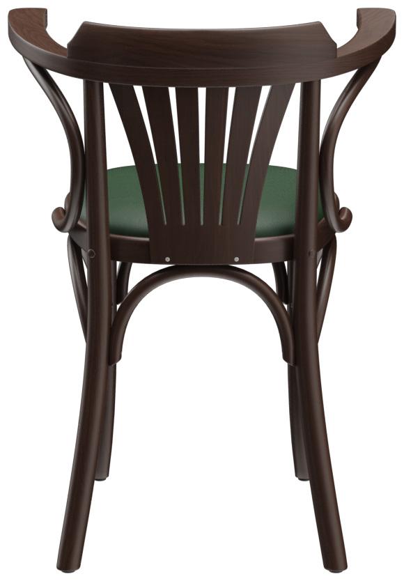 Abbildung Armlehnstuhl Greta Rückansicht