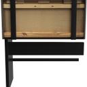 Abbildung Anbau-/Abschlusselement 100 cm H-Line Rückansicht