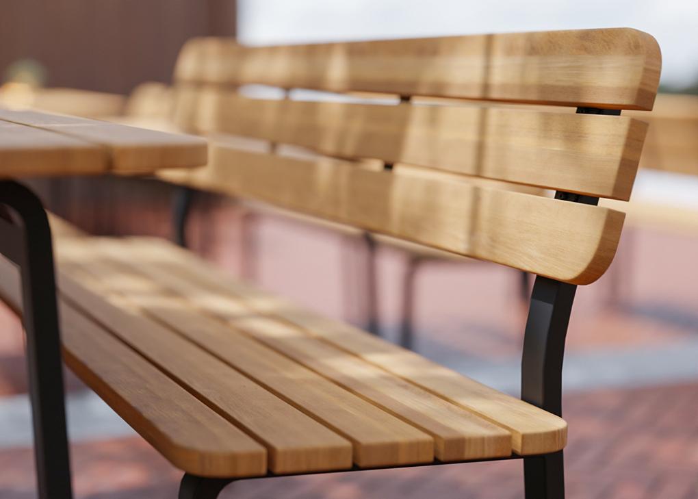 Abbildung 3-seater bench Tadaro Ambiente